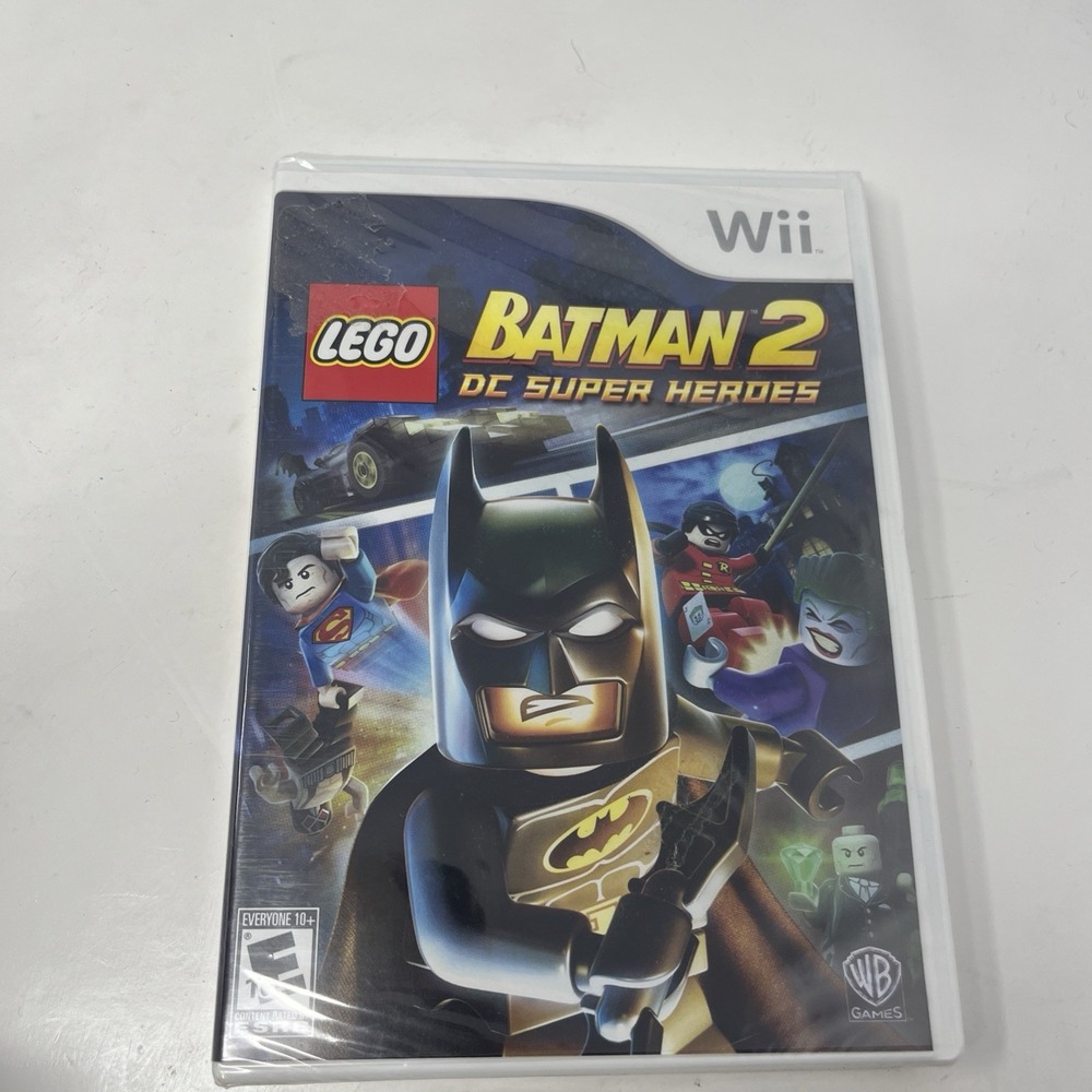 LEGO Batman 2: DC Super Heroes (Nintendo Wii, 2012) BRAND NEW, SEALED!